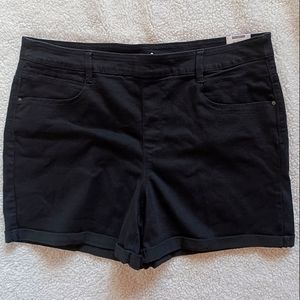 Black shorts